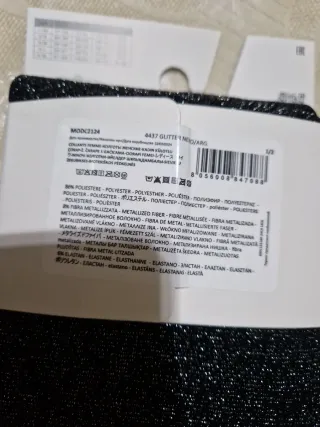 Collant Calzedonia Thermal Nero Taglia S/M