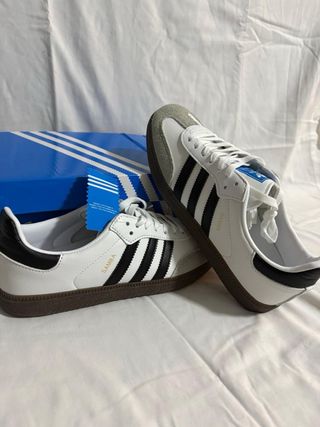 Adidas Samba Clásicas Blancas y Negras