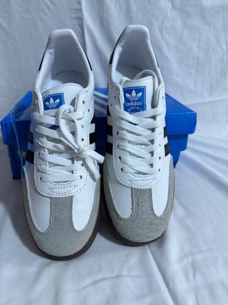 Adidas Samba Clásicas Blancas y Negras