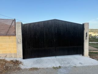 Cancela Hierro Doble Hoja