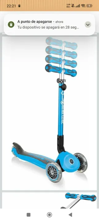 Patinete 3 Ruedas Evolutivo con Asiento