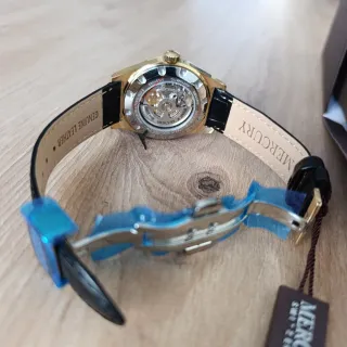 Reloj Suizo Mercury Roadstar Automático Dorado