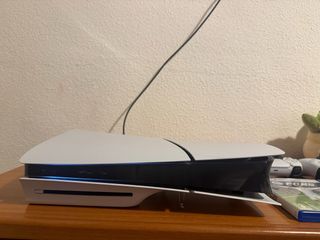 PlayStation 5 Slim Disco Blanca/Negra