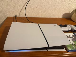 PlayStation 5 Slim Disco Blanca/Negra