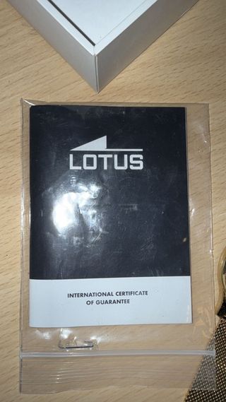 Reloj Lotus Smartime Dorado