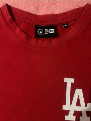 Camiseta New Era LA Dodgers Roja