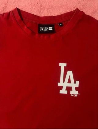 Camiseta New Era LA Dodgers Roja