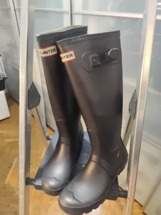 Botas de agua Hunter negras