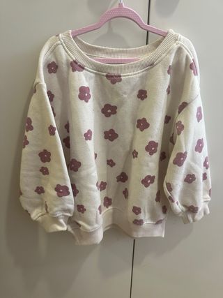 Conjunto chandal flores niña