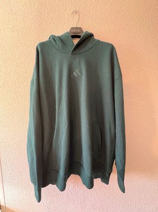 Sudadera verde adidas nueva