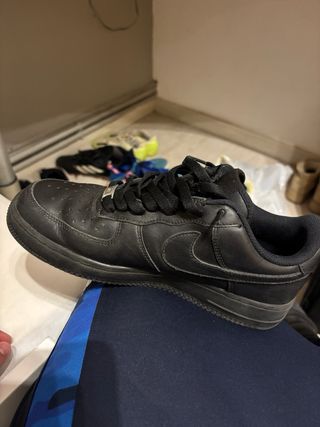 Nike Air Force 1 Talla 42 Negras Originales