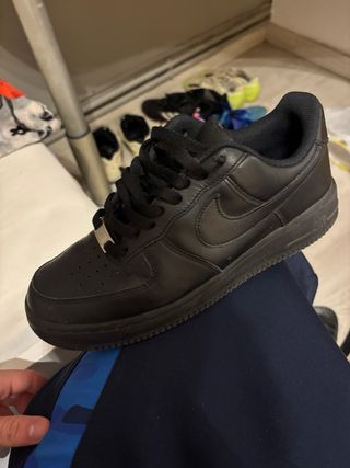 Nike Air Force 1 Talla 42 Negras Originales