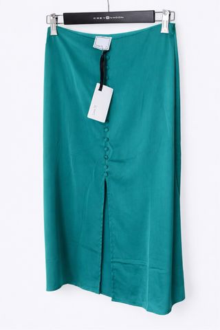 Falda satinada CREW & VAGON Talla M