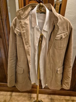 Chaqueta Alvaro Moreno Beige Talla M