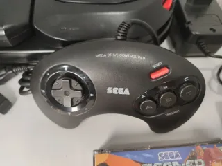 Consola Sega MegaCD y Megadrive 2