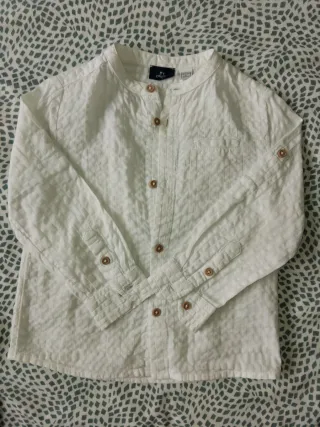 Camisa branca menino