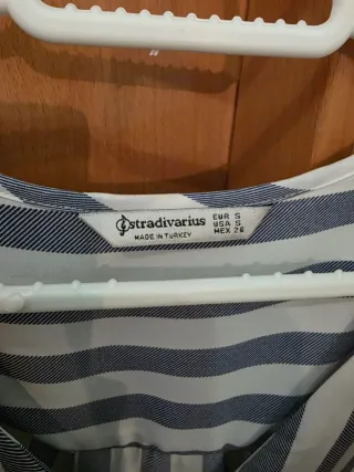 Blusa Stradivarius Talla S Rayas