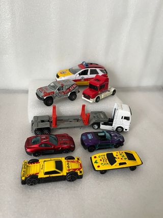 Lote 8 coches de juguete variados