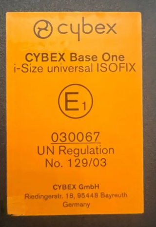 Silla Coche Cybex Aton B2 i-Size Grupo 0.