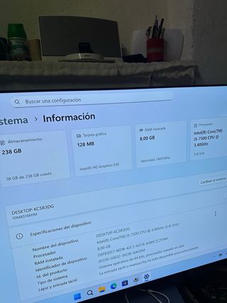 Lenovo ThinkCentre i5 8GB/256GB SSD Windows 11
