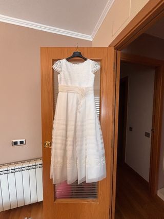 Vestido de Comunión Blanco Niña