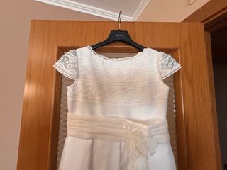 Vestido de Comunión Blanco Niña