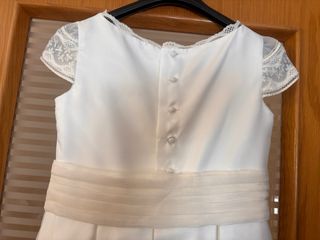 Vestido de Comunión Blanco Niña