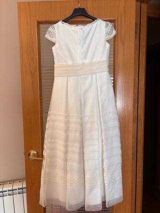 Vestido de Comunión Blanco Niña