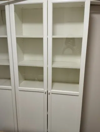 2 Estanterías Billy Ikea Blancas