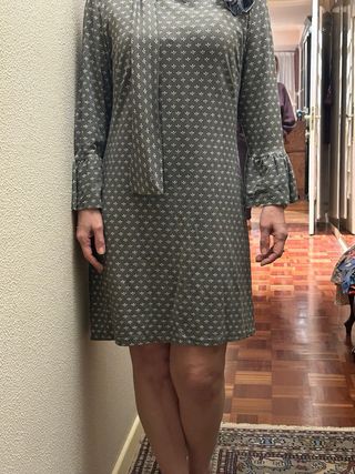 Vestido Almatrichi Gris Talla L