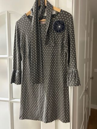 Vestido Almatrichi Gris Talla L