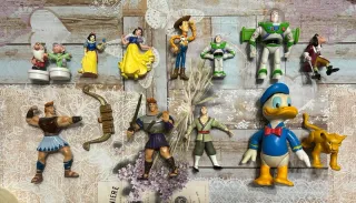 Lot 14 Figure Disney Donald Duck Hercules Lion Kin