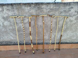 Bastones artesanales de madera únicos
