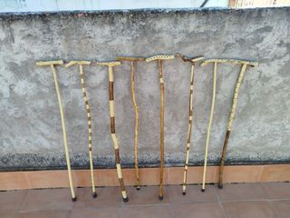 Bastones artesanales de madera únicos