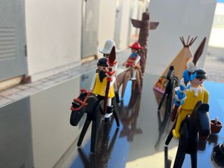 Playmobil Western 1974 Indios y Vaqueros