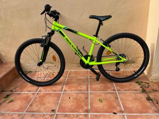 Bicicleta Rockrider niño verde
