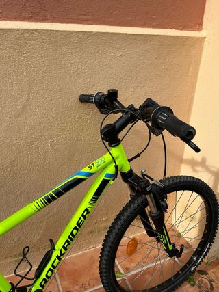 Bicicleta Rockrider niño verde