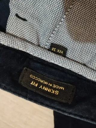 Pantalón Massimo Dutti Negro