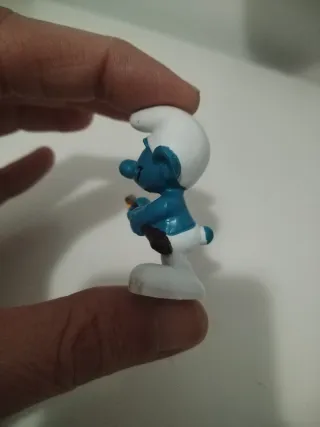 Figura Pitufo Pescador