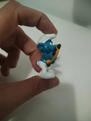 Figura Pitufo Pescador