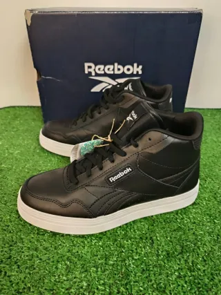 Zapatillas Botas Reebok Negras Blancas Nuevas
