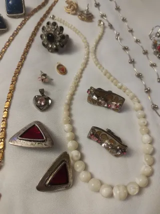 Lote bisutería antigua