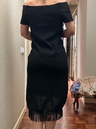 Vestido Negro Fiesta Talla M