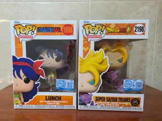 Pack Funko Pop! Lunch 1998 y Trunks 2198 Chase