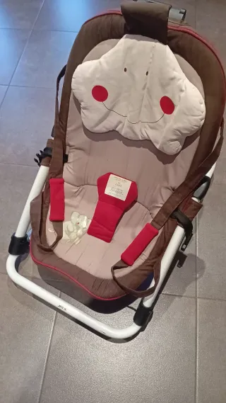 Hamaca bebé Jane nube y elefante