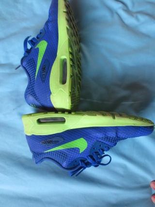 Nike Air Max Azul y Verde
