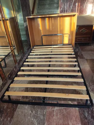 Cama mueble plegable 105 cm