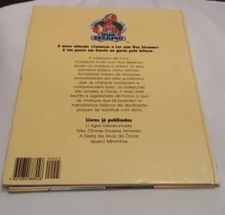 Livro Coleção Rua Sésamo Usado
