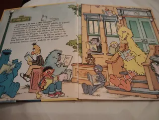 Livro Coleção Rua Sésamo Usado
