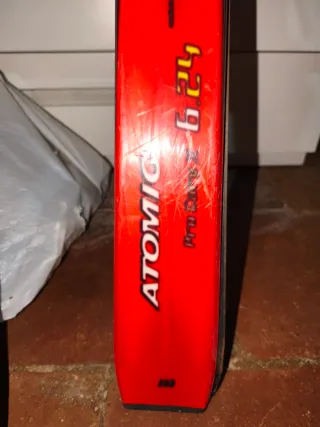 Esquís Atomic Carvin 1,60 +palos